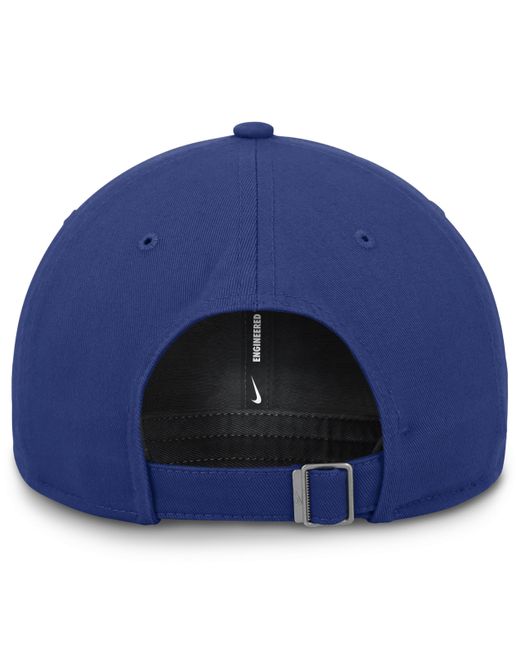 Nike Blue Kansas City Royals Evergreen Club Mlb Adjustable Hat for men