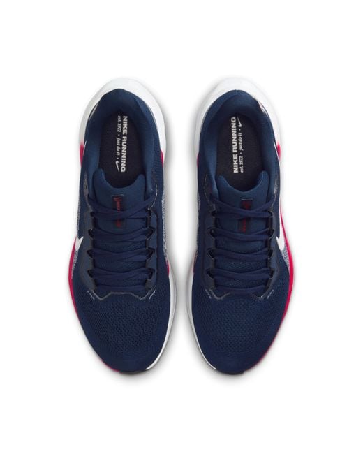 Nike Blue Arizona Pegasus 41 College Road Running Shoes for men