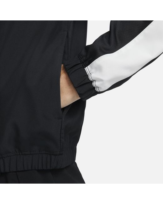 Nike Black Dri-fit Swoosh Run Running Jacket Polyester