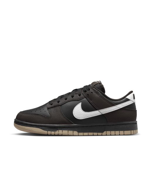 Nike Black Dunk Low Next Nature Shoes Leather