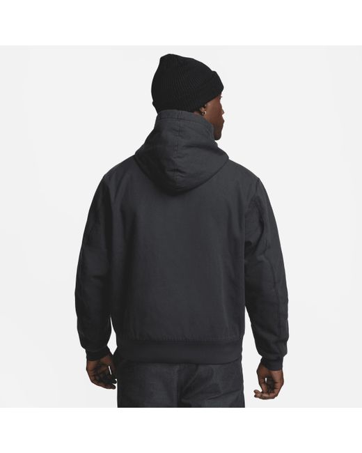 nike jacket plaid hood