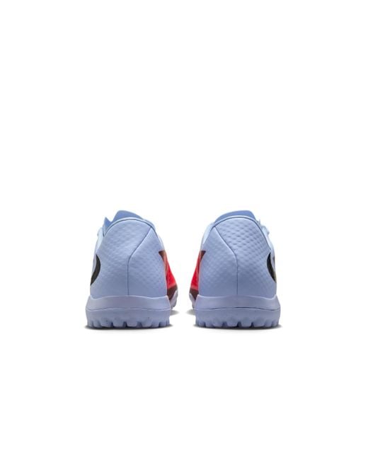 Nike Red Phantom 6 Low Academy Turf Football Shoes for men