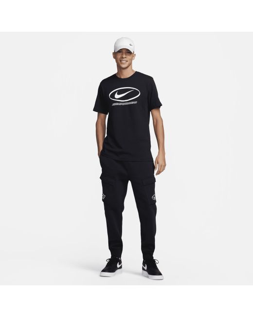 Nike Sportswear T-shirt Met Graphic in het Black voor heren