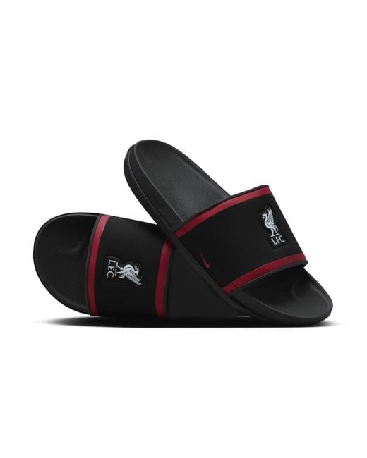 Nike Black Offcourt (Liverpool F.C.) Football Slides for men