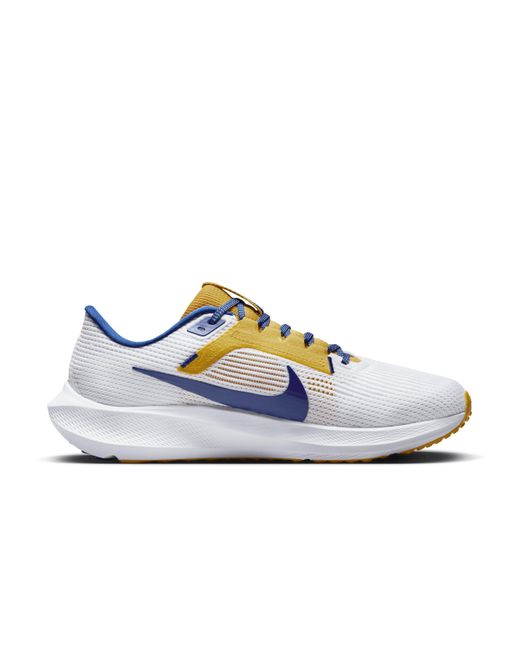 Nike Men's Pegasus 40 (NFL Jacksonville Jaguars) Road Running Shoes in Grey, Size: 11 | DZ5974-001