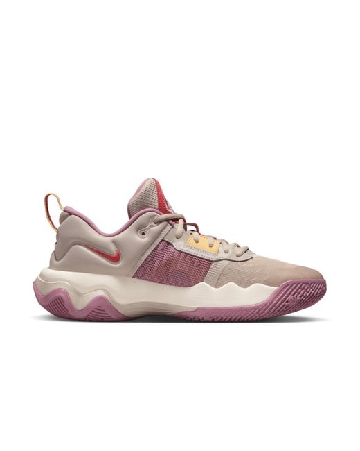 Nike Pink Giannis Immortality 3 Basketball Shoes for men