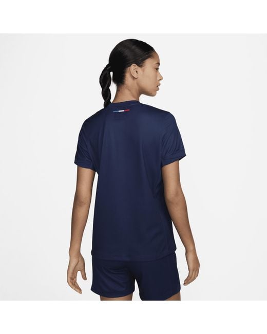 Nike Blue Paris Saint-germain 2024 Stadium Home Dri-fit Football Replica Shirt 50% Recycled Polyester