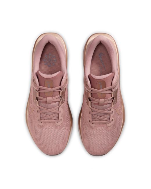 Nike Brown Quest 6 Road Running Shoes