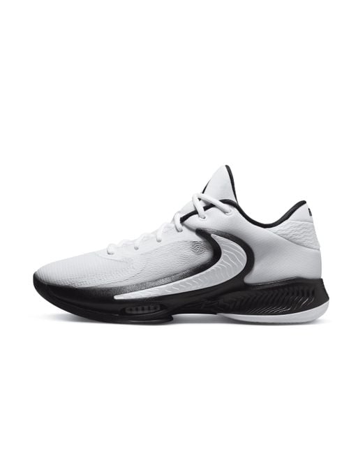 Nike White Freak 4 (team) Basketball Shoes for men