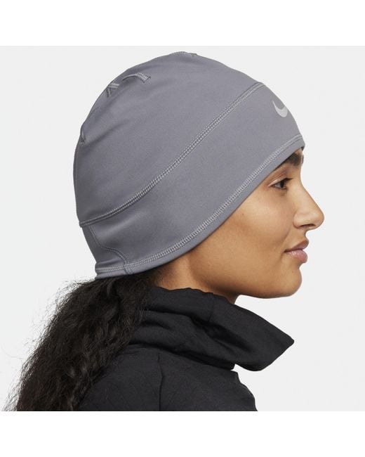 Nike Dri fit Terra Uncuffed Beanie in Black Lyst
