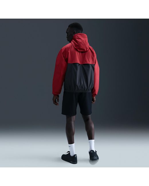 Nike Red Windrunner Lined Jacket for men