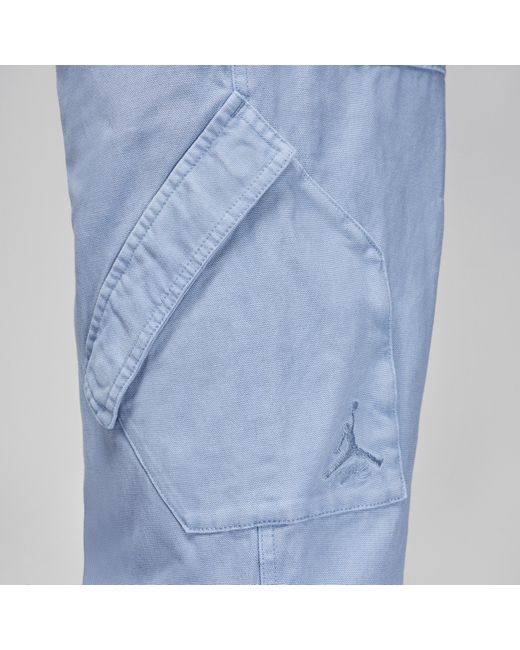 Nike Blue Essentials Washed Chicago Pants for men