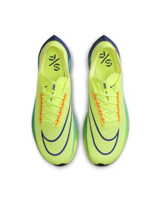 Nike Green Streakfly Road Racing Shoes for men
