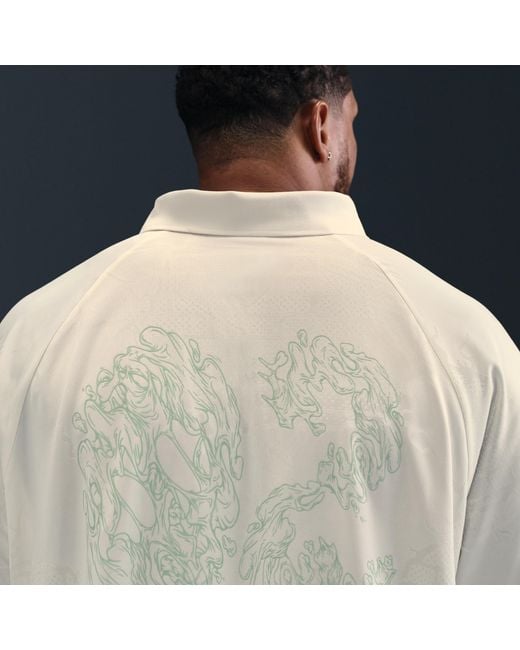 Nike Blue Sb Dri-Fit Jacquard Skate Jersey for men