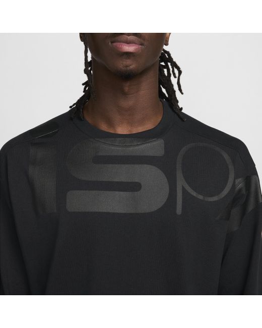 Nike Black Ispa Long-sleeved Top