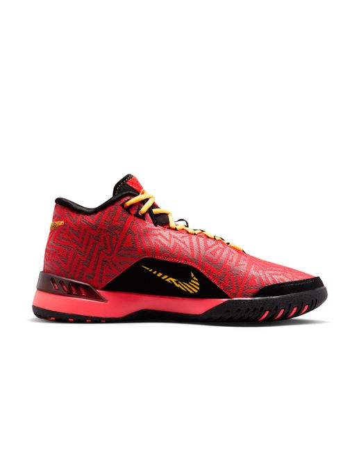 Nike Red Lebron Nxxt Genisus Basketball Shoes for men