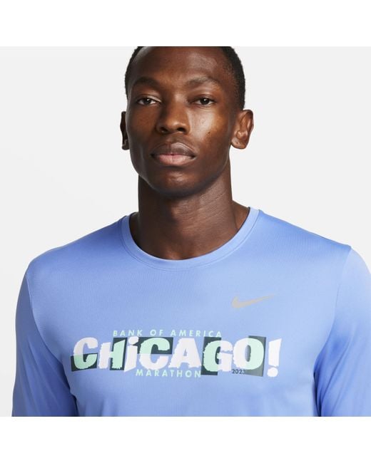 nike miler long sleeve running top