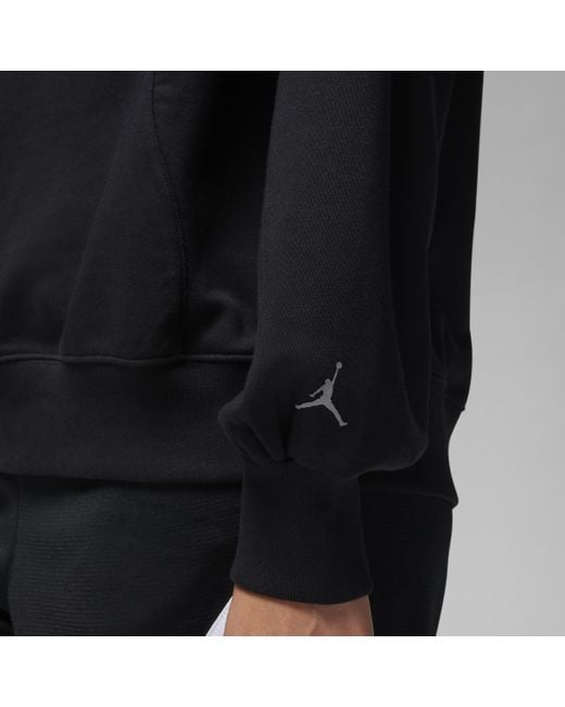 Nike Jordan Sport Sweatshirt Van Fleece Met Ronde Hals En Graphic in het Blue