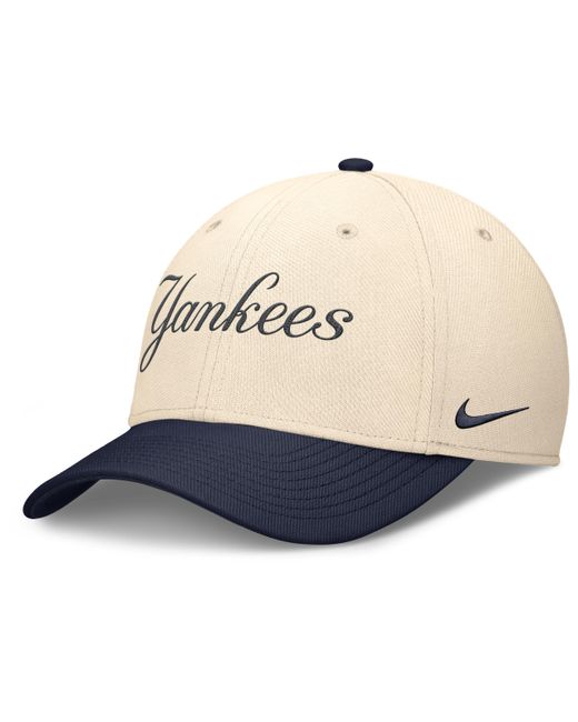 Nike Blue New York Yankees Statement Rise Swoosh Dri-Fit Mlb Hat for men