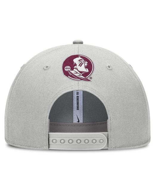 Nike Metallic Florida State On-Field Primetime Rise College Adjustable Hat for men