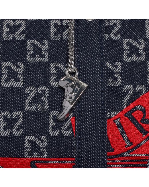 Nike Red Monogram Duffel (25L) for men