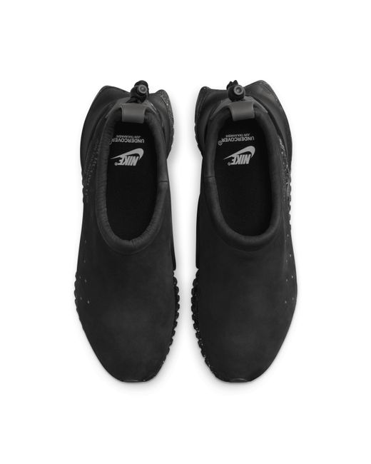 Nike Black Moc Flow X Undercover Shoes Leather for men