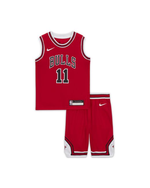 Nike NBA Team Jersey Shorts Set in Red for Men Lyst UK