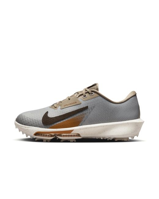 Nike Gray Air Zoom Infinity Tour Nrg Golf Shoes (wide) for men