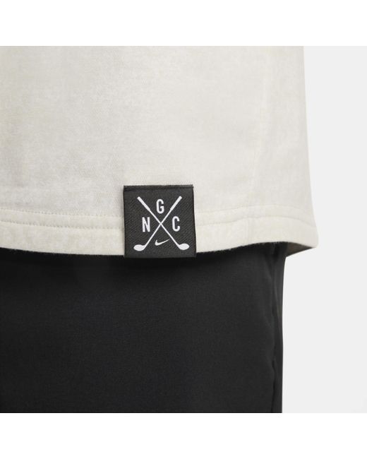 Nike White Golf Club Golf Short-sleeve Top for men