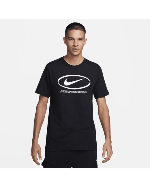 Nike Sportswear T-shirt Met Graphic in het Black voor heren