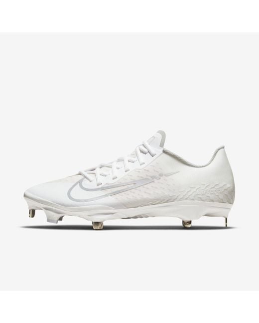 Nike React Vapor Ultrafly Elite 4 Baseball Cleat in White for Men | Lyst
