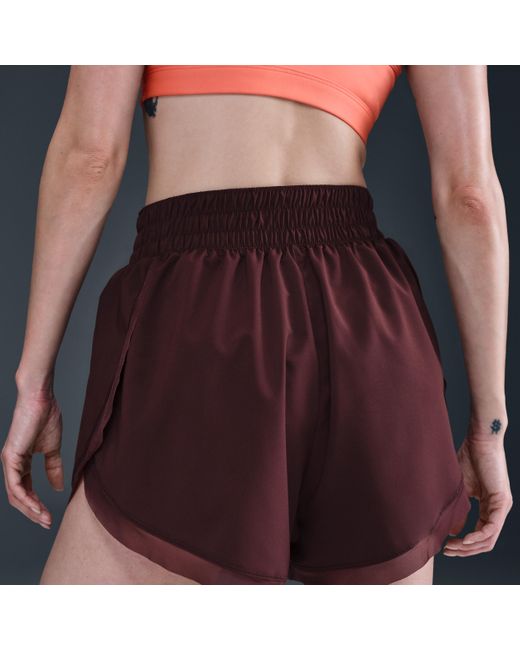 Nike Blue One Dri-Fit Loose 3" Brief-Lined Shorts