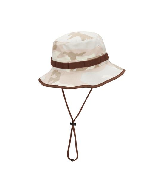 Nike Natural Dri-Fit Apex Camo Print Bucket Hat