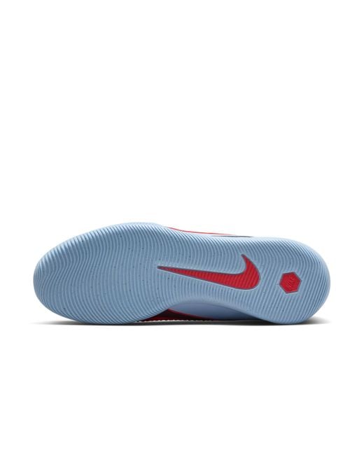 Nike Red Phantom 6 Low Academy Indoor Court Football Shoes for men