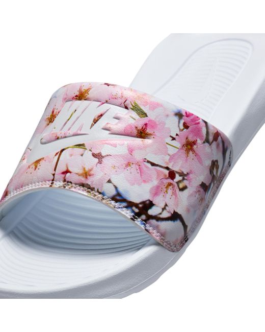 Nike Blue Victori One Slides