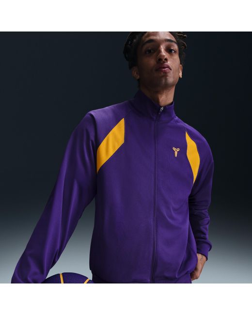 Nike Purple Kobe Dri-Fit Knit Jacket for men