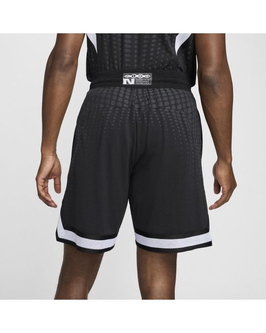 Nike Black Dri-fit Adv 20cm (approx.) Basketball Shorts Recycled Polyester/75% Recycled Polyester Minimum for men