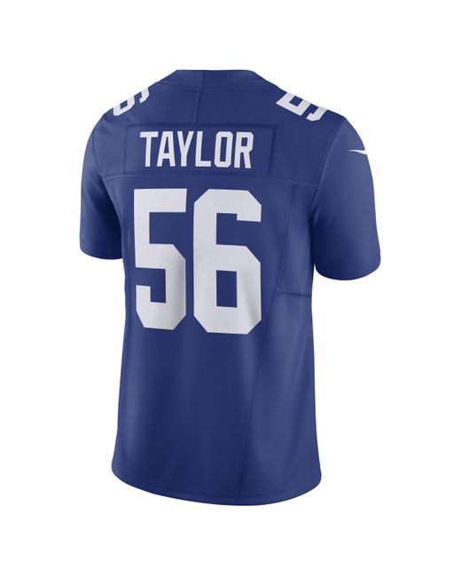 Nike Blue Lawrence Taylor New York Giants Dri-fit Nfl Limited Football Jersey for men