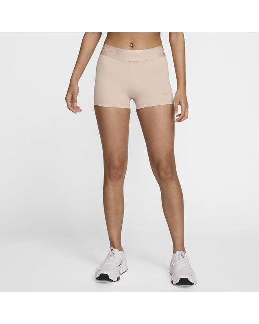 Nike Natural Pro Mid-rise 3" Shorts