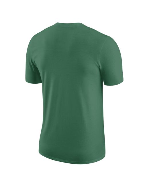 T-shirt boston celtics essential nba di Nike in Green da Uomo