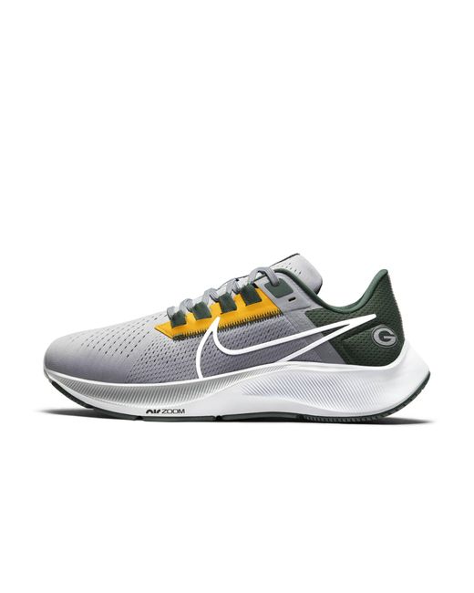 Nike Gray Air Zoom Pegasus 38 Running Shoe for men