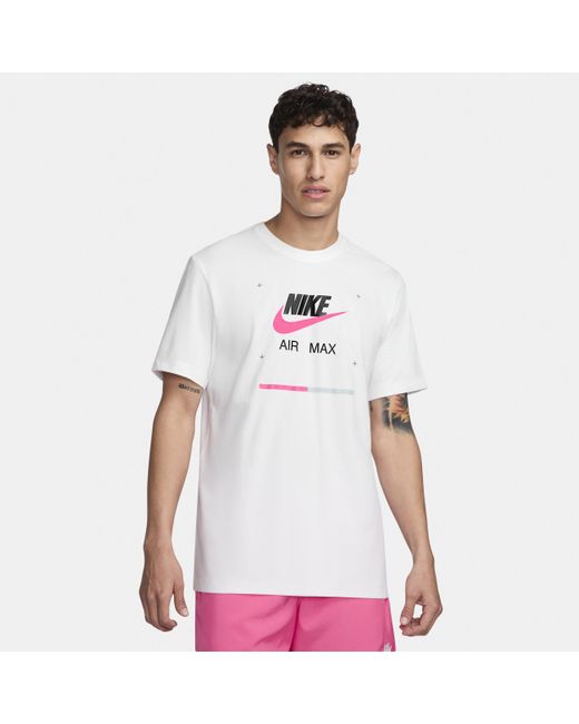 Nike Sportswear T-shirt in het White voor heren