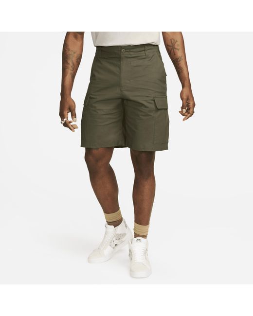 Nike Green Sb Kearny Cargo Skate Shorts for men
