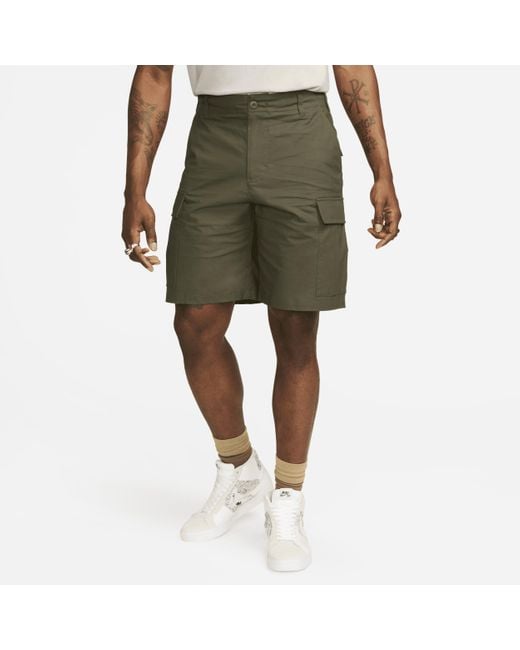 Nike Sb Kearny Cargo Skate Shorts Cotton elastane in Green for Men Lyst UK