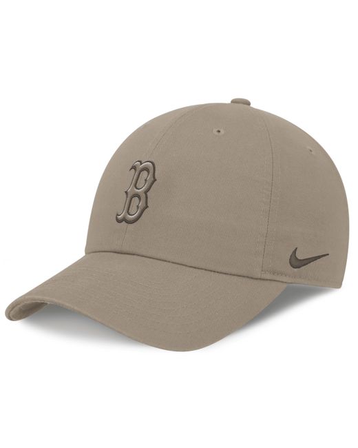 Nike Gray Boston Red Sox Statement Club Mlb Adjustable Hat for men
