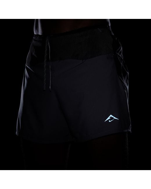 Nike Blue Trail Second Sunrise 5" Dri-Fit Adv Brief-Lined Running Shorts for men