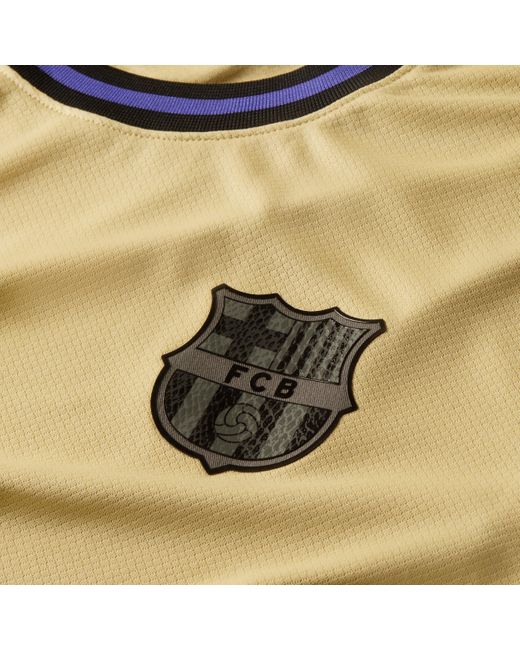 Nike Blue F.C. Barcelona 2025/26 Stadium Away Kobe Dri-Fit Football Replica Shirt for men