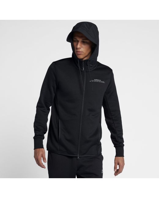 Anekdote zeker Diplomatie Nike Sportswear Air Max Full-zip Hoodie in Black for Men | Lyst UK