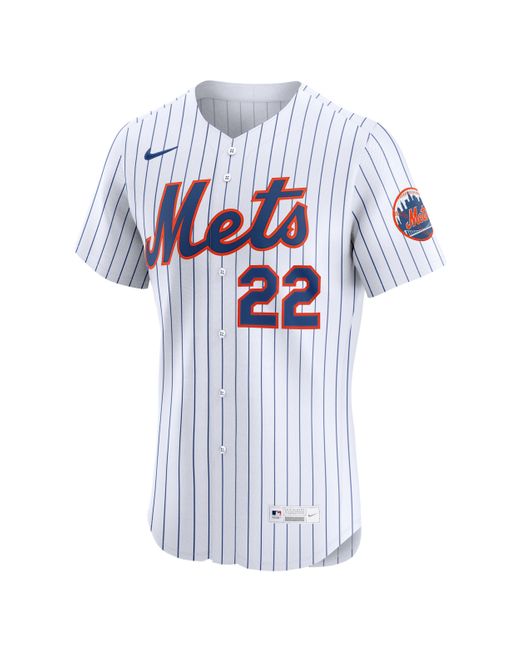 Nike Blue Juan Soto New York Mets Dri-Fit Adv Mlb Elite Jersey for men