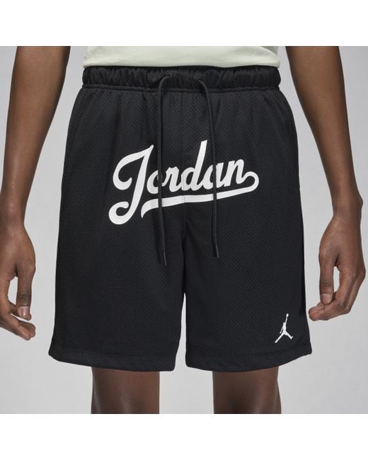 Nike Black Jordan Flight Mvp Mesh Shorts Polyester for men